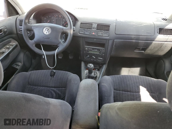 1999 Volkswagen Jetta GLS with VIN 3VWSA29M0XM044902, listed as a Copart auction lot 74619954 with 273,284 mi miles and Salvage title. Bid and sale history available at DreamBid. Image 8.
