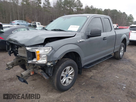 2020 Ford F-150 XL with VIN 1FTFX1E59LFC27298, listed as a IAAI auction lot 41439395 with 93,667 mi miles. Bid and sale history available at carsss.com. Image 17.