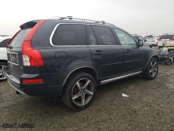 2013 Volvo XC90 R-Design with VIN YV4952CT2D1647698, listed as a Copart auction lot 80063224 with 101,700 mi miles and Salvage Title. Bid and sale history available at carsss.com. Image 3.