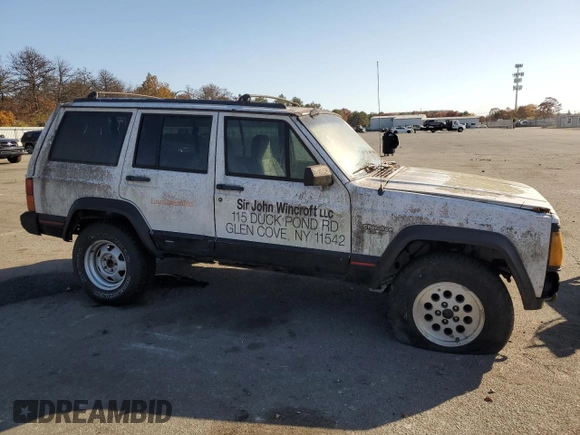 1995 Jeep Cherokee Sport with VIN 1J4FJ68S7SL584666, listed as a Copart auction lot 72839594 with 133,221 mi miles and Clean Title. Bid and sale history available at carsss.com. Image 4.