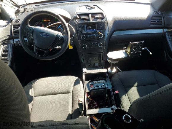 2016 Ford Utility Police Interceptor with VIN 1FM5K8AR9GGC93499, listed as a Copart auction lot 44355305 with 106,315 mi miles and Salvage Title. Bid and sale history available at carsss.com. Image 8.