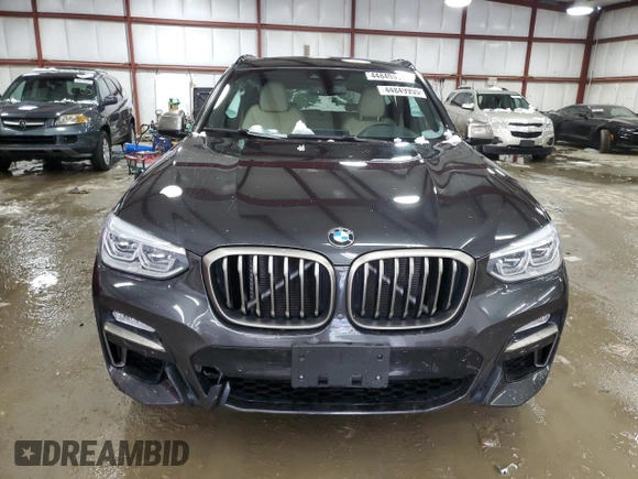 2019 BMW X3 M40i with VIN 5UXTS3C58K0Z03899, listed as a Copart auction lot 44849955 with Not Provided miles and Salvage Title. Bid and sale history available at DreamBid. Image 5.