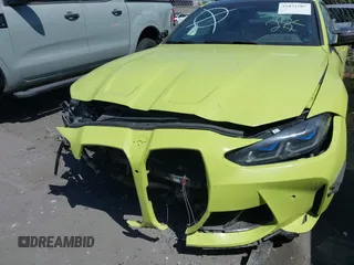 2021 BMW M4 Competition z VIN WBS33AZ00MCH53976, wystawiony jako IAAI lot #41831507 z przebiegiem Nie podano mil oraz . Historia ofert i sprzedaży dostępna na DreamBid. Obrazek 13.
