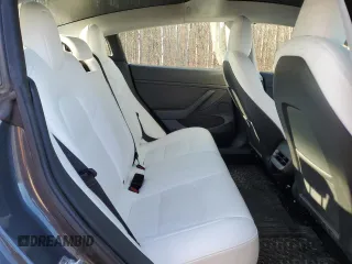 2022 Tesla Model 3 with VIN 5YJ3E1EA1NF255125, listed as a Copart auction lot 51807445 with 79,007 mi miles and Salvage Title. Bid and sale history available at carsss.com. Image 10.