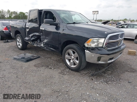 2015 Ram 1500 Big Horn with VIN 1C6RR7LT1FS777951, listed as a IAAI auction lot 41932124 with 177,382 mi miles. Bid and sale history available at carsss.com. Image 1.