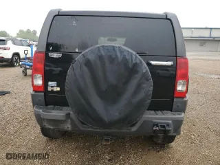 2008 Hummer H3 SUV with VIN 5GTEN13E388185025, listed as a Copart auction lot 51013145 with 138,184 mi miles and Salvage Title. Bid and sale history available at carsss.com. Image 6.