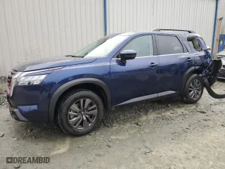 2024 Nissan Pathfinder SV with VIN 5N1DR3BA4RC269429, listed as a Copart auction lot 86525794 with 18,396 mi miles and Clean Title. Bid and sale history available at carsss.com. Image 1.