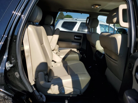 2014 Toyota Sequoia Limited with VIN 5TDJW5G10ES102868, listed as a Copart auction lot 61729614 with 171,215 mi miles and Salvage Title. Bid and sale history available at carsss.com. Image 11.