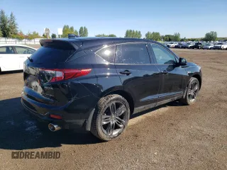 2022 Acura RDX w/A-Spec Package with VIN 5J8TC2H65NL804827, listed as a Copart auction lot 70914054 with 37,188 mi miles and Salvage Title. Bid and sale history available at carsss.com. Image 3.