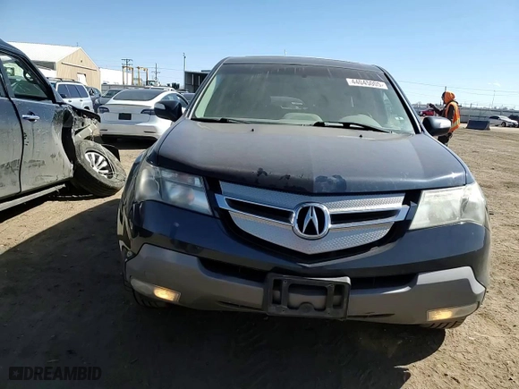 2009 Acura MDX Tech Pkg with VIN 2HNYD28639H528081, listed as a Copart auction lot 44045005 with 154,867 mi miles and Salvage Title. Bid and sale history available at carsss.com. Image 12.