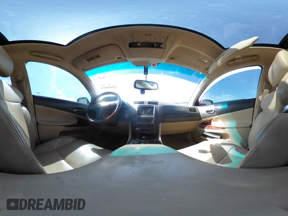 2008 Lexus GS 350 with VIN JTHCE96S580016491, listed as a IAAI auction lot 42036614 with 207,449 mi miles and . Bid and sale history available at DreamBid. Image 18.