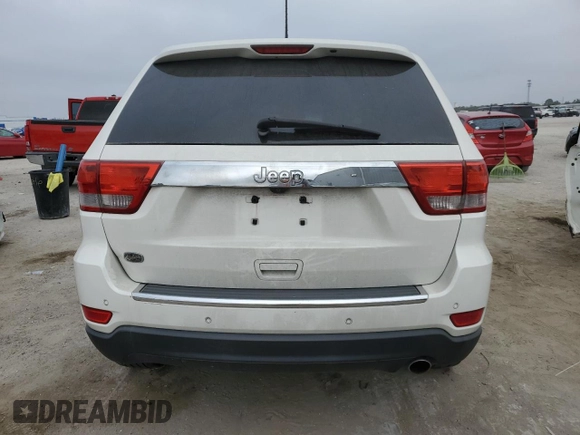 2011 Jeep Grand Cherokee Overland with VIN 1J4RS6GG7BC684628, listed as a Copart auction lot 44853645 with 187,519 mi miles and Clean Title. Bid and sale history available at DreamBid. Image 6.