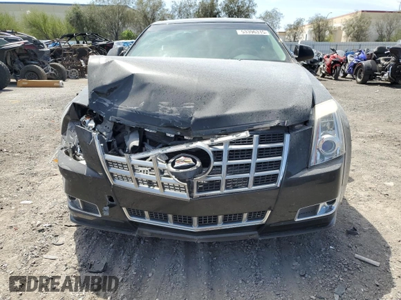 2013 Cadillac CTS Performance with VIN 1G6DK5E3XD0117766, listed as a Copart auction lot 53396315 with 39,620 mi miles and Salvage title. Bid and sale history available at DreamBid. Image 5.
