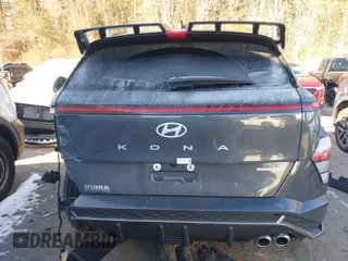 2024 Hyundai Kona N Line with VIN KM8HACA33RU166301, listed as a IAAI auction lot 41311648 with 489 mi miles. Bid and sale history available at carsss.com. Image 16.