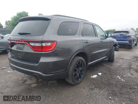 2019 Dodge Durango GT Plus with VIN 1C4RDJDG8KC740759, listed as a IAAI auction lot 42230637 with Not provided miles and . Bid and sale history available at DreamBid. Image 4.