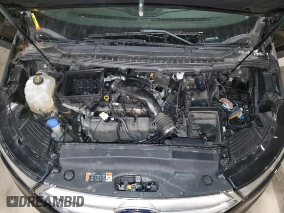 2018 Ford Edge Titanium with VIN 2FMPK4K99JBB89058, listed as a Copart auction lot 44532045 with Not Provided miles and Salvage Title. Bid and sale history available at DreamBid. Image 12.