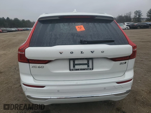 2022 Volvo XC60 Inscription with VIN YV4L12RL4N1088780, listed as a Copart auction lot 48810255 with Not provided miles and Salvage title. Bid and sale history available at DreamBid. Image 6.