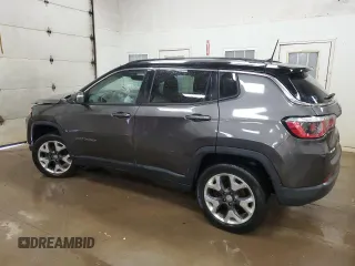 2018 Jeep Compass Limited with VIN 3C4NJDCB8JT395928, listed as a Copart auction lot 55462985 with 66,941 mi miles and Clean title. Bid and sale history available at DreamBid. Image 2.