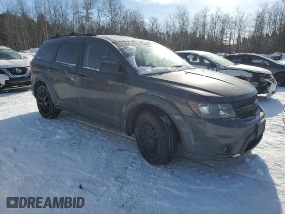 2017 Dodge Journey SXT z VIN 3C4PDCCG1HT605429, wystawiony jako Copart lot #42967285 z przebiegiem 123 325 mil mil oraz Szkoda całkowita • Salvage title. Historia ofert i sprzedaży dostępna na DreamBid. Obrazek 4.