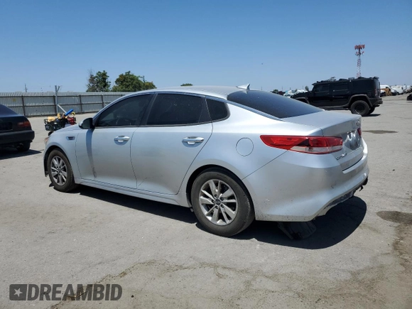 2018 Kia Optima S with VIN 5XXGT4L37JG197736, listed as a Copart auction lot 57527615 with 70,204 mi miles and Salvage title. Bid and sale history available at DreamBid. Image 2.