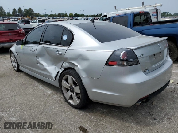 2009 Pontiac G8 GT with VIN 6G2EC57Y89L226490, listed as a Copart auction lot 68644564 with 158,904 mi miles and Salvage Title. Bid and sale history available at DreamBid. Image 2.
