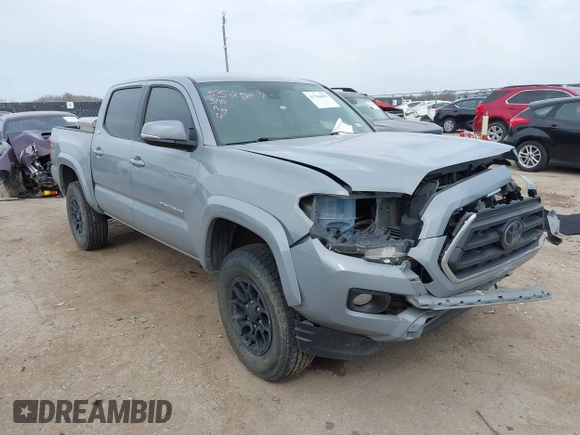 2021 Toyota Tacoma 4WD SR with VIN 5TFCZ5AN3MX260853, listed as a IAAI auction lot 41784451 with 122,244 mi miles. Bid and sale history available at carsss.com. Image 1.