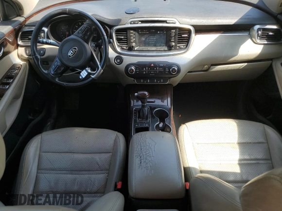 2018 Kia Sorento EX with VIN 5XYPH4A54JG420039, listed as a Copart auction lot 53338545 with 225,021 mi miles and Salvage title. Bid and sale history available at DreamBid. Image 8.