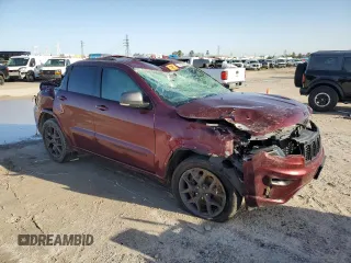 2021 Jeep Grand Cherokee 80th Anniversary с VIN 1C4RJEBG2MC538702, выставлен на аукционе Copart как лот 47698475 с пробегом 79 429 миль миль и На запчасти • Non repairable. История ставок и продаж доступна на DreamBid. Изображение 4.