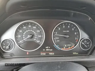 2015 BMW 3 Series 328i xDrive with VIN WBA3B5C5XFF962062, listed as a Copart auction lot 43183655 with 61,542 mi miles and Salvage Title. Bid and sale history available at carsss.com. Image 9.