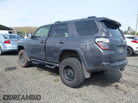 2023 Toyota 4Runner SR5 with VIN JTEMU5JR1P6088009, listed as a IAAI auction lot 41974622 with 29,837 mi miles and . Bid and sale history available at DreamBid. Image 3.