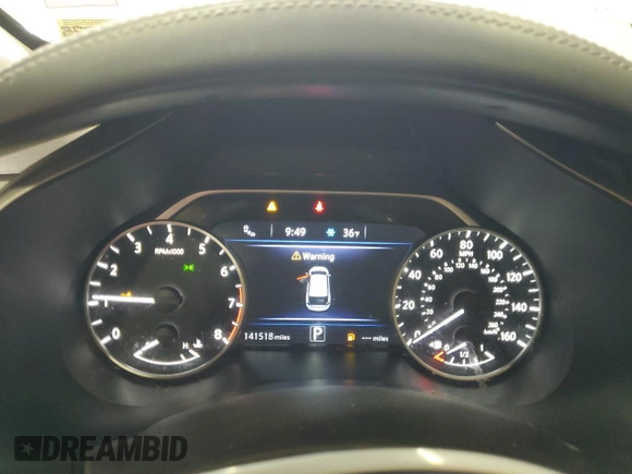 2020 Nissan Murano SV with VIN 5N1AZ2BS0LN118637, listed as a Copart auction lot 44741125 with 141,518 mi miles and Salvage Title. Bid and sale history available at DreamBid. Image 9.