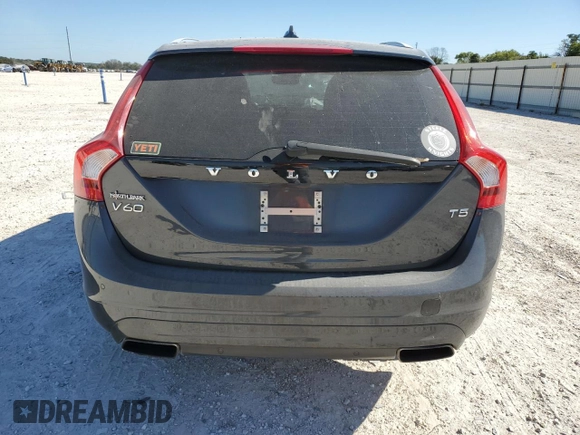 2015 Volvo V60 T5 Drive-E Premier with VIN YV140MEK7F1251940, listed as a Copart auction lot 73695834 with 143,663 mi miles and Salvage Title. Bid and sale history available at carsss.com. Image 6.