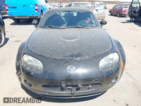 2006 Mazda MX-5 Miata Sport with VIN JM1NC25F860115878, listed as a IAAI auction lot 42842757 with 81,777 mi miles and . Bid and sale history available at DreamBid. Image 6.