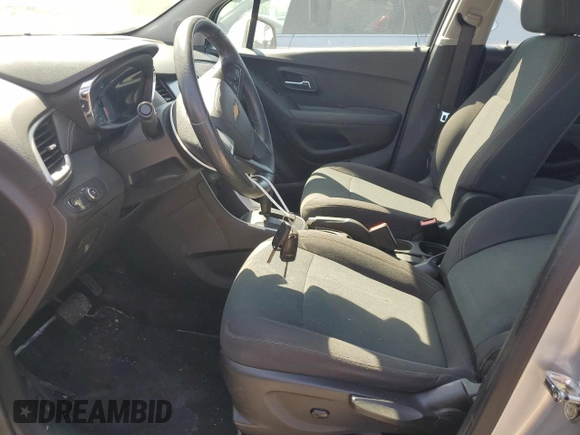 2017 Chevrolet Trax LS with VIN KL7CJNSB3HB184840, listed as a Copart auction lot 54049475 with 147,865 mi miles and Salvage Title. Bid and sale history available at carsss.com. Image 7.