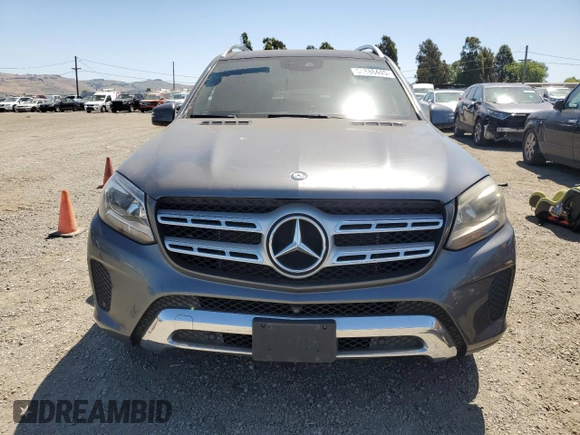 2017 Mercedes-Benz GLS 450 z VIN 4JGDF6EE3HA854652, wystawiony jako Copart lot #54886445 z przebiegiem 129 672 mil mil oraz Szkoda całkowita • Salvage title. Historia ofert i sprzedaży dostępna na DreamBid. Obrazek 5.