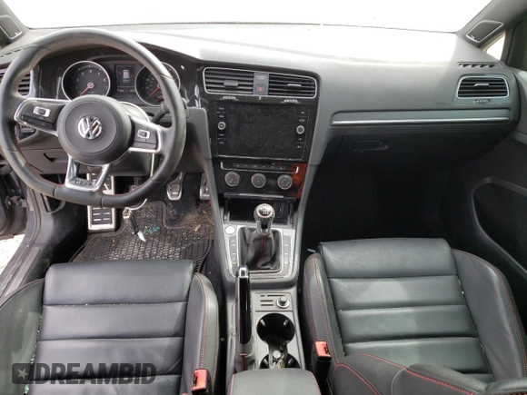 2019 Volkswagen Golf GTI S with VIN 3VW5T7AU6KM029409, listed as a Copart auction lot 43246884 with 51,210 mi miles. Bid and sale history available at carsss.com. Image 8.