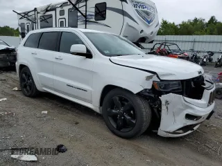 2016 Jeep Grand Cherokee Overland with VIN 1C4RJFCG3GC364485, listed as a Copart auction lot 60727935 with 101,742 mi miles and Salvage title. Bid and sale history available at DreamBid. Image 4.