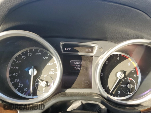 2015 Mercedes-Benz GL-Class GL 350 BlueTEC with VIN 4JGDF2EEXFA535688, listed as a Copart auction lot 82636453 with 105,781 mi miles. Bid and sale history available at carsss.com. Image 9.