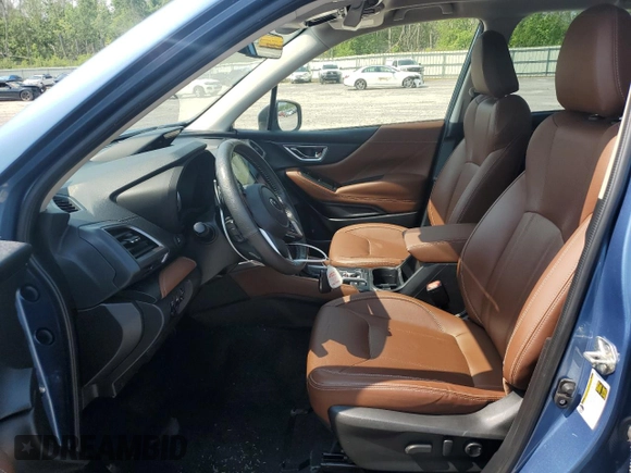 2021 Subaru Forester Touring with VIN JF2SKAXC4MH514225, listed as a Copart auction lot 60240355 with 55,660 mi miles and Salvage title. Bid and sale history available at DreamBid. Image 7.