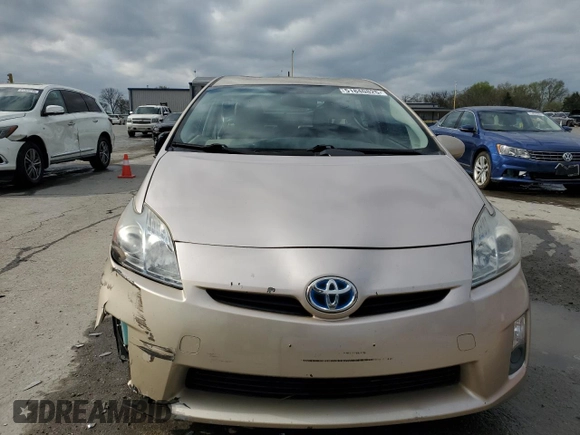 2011 Toyota Prius I with VIN JTDKN3DU6B1381228, listed as a Copart auction lot 51840825 with 112,983 mi miles and Salvage Title. Bid and sale history available at DreamBid. Image 5.