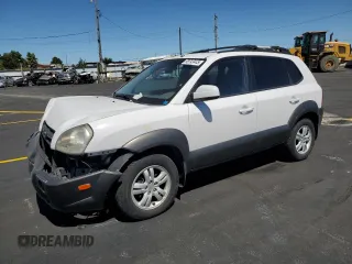 2006 Hyundai Tucson GLS with VIN KM8JN72D06U333097, listed as a Copart auction lot 58743445 with Not provided miles and Salvage title. Bid and sale history available at DreamBid. Image 1.