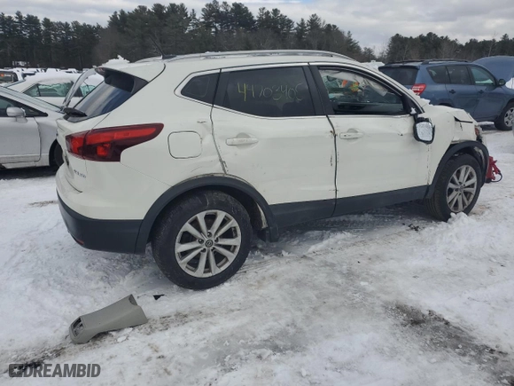 2019 Nissan Rogue Sport S with VIN JN1BJ1CR3KW311902, listed as a Copart auction lot 44703405 with 113,867 mi miles and Salvage Title. Bid and sale history available at carsss.com. Image 3.