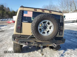 2004 Hummer H2 with VIN 5GRGN23UX4H119707, listed as a Copart auction lot 41435425 with 194,040 mi miles and Salvage Title. Bid and sale history available at carsss.com. Image 6.