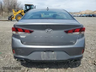 2019 Hyundai Sonata SEL with VIN 5NPE34AF8KH758858, listed as a Copart auction lot 52554245 with 95,771 mi miles and Salvage Title. Bid and sale history available at carsss.com. Image 6.