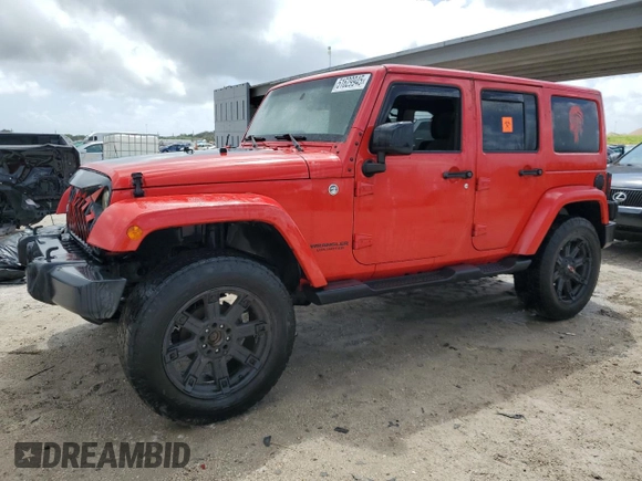2014 Jeep Wrangler Unlimited Sahara with VIN 1C4HJWEG8EL324277, listed as a Copart auction lot 51629945 with 0 mi miles and Clean Title. Bid and sale history available at carsss.com. Image 1.