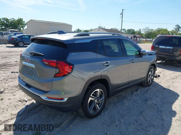2021 GMC Terrain SLT z VIN 3GKALPEV7ML316534, wystawiony jako IAAI lot #41844920 z przebiegiem 37 725 mil mil oraz . Historia ofert i sprzedaży dostępna na DreamBid. Obrazek 4.