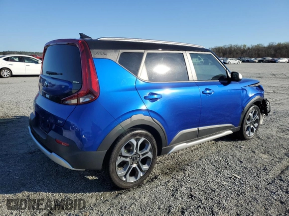2020 Kia Soul S with VIN KNDJ23AU3L7077989, listed as a Copart auction lot 50271065 with 51,001 mi miles and Salvage Title. Bid and sale history available at carsss.com. Image 3.