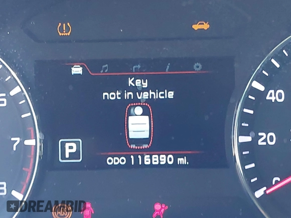 2015 Kia Forte EX with VIN KNAFZ4A85F5307314, listed as a IAAI auction lot 41672202 with 116,890 mi miles. Bid and sale history available at carsss.com. Image 15.