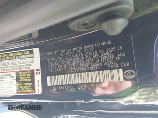 2022 Lexus ES 350 z VIN 58ADZ1B15NU121923, wystawiony jako IAAI lot #42137107 z przebiegiem 44 480 mil mil oraz . Historia ofert i sprzedaży dostępna na DreamBid. Obrazek 9.