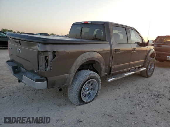 2015 Ford F-150 XL with VIN 1FTEW1CF5FKE08517, listed as a Copart auction lot 52567865 with 99,904 mi miles and Salvage title. Bid and sale history available at DreamBid. Image 3.